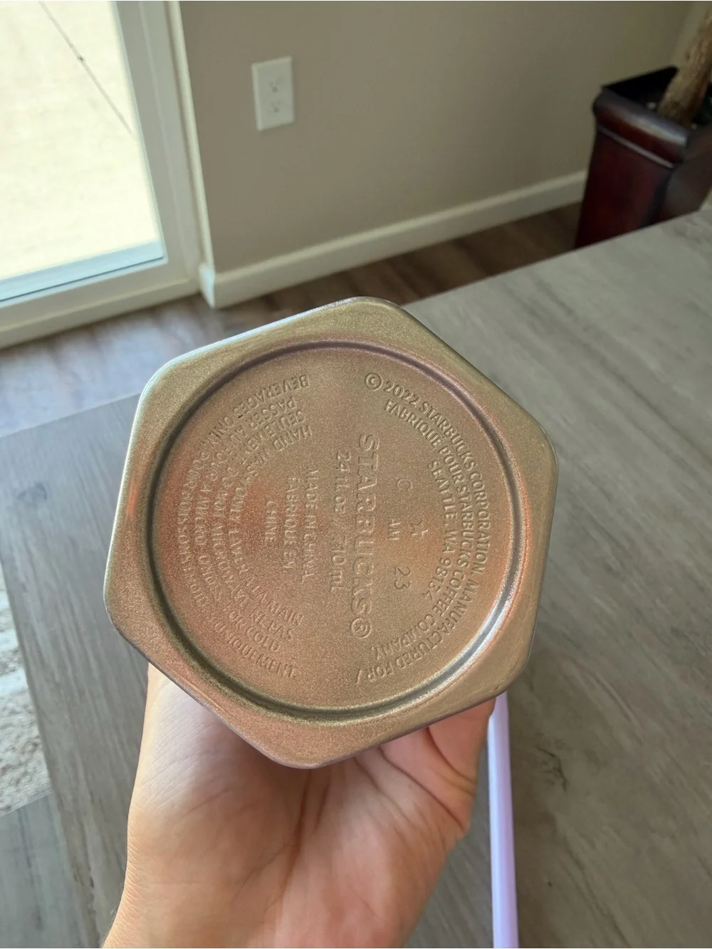 Starbucks 24oz purple ombré tumbler